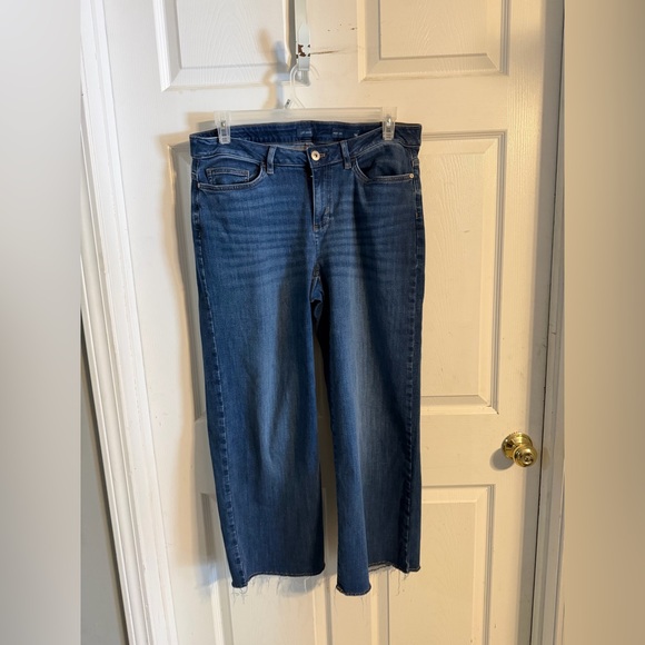 J. Jill Denim - J. Jill Dark Blue Wide Leg Jeans